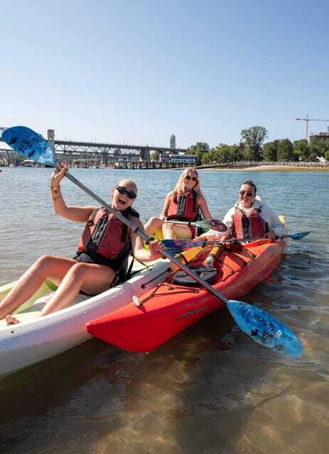 3 Hour Kayak in Vancouver with Coffee on the Beach - Kayak setup and your comfort: single vs double and what to plan for