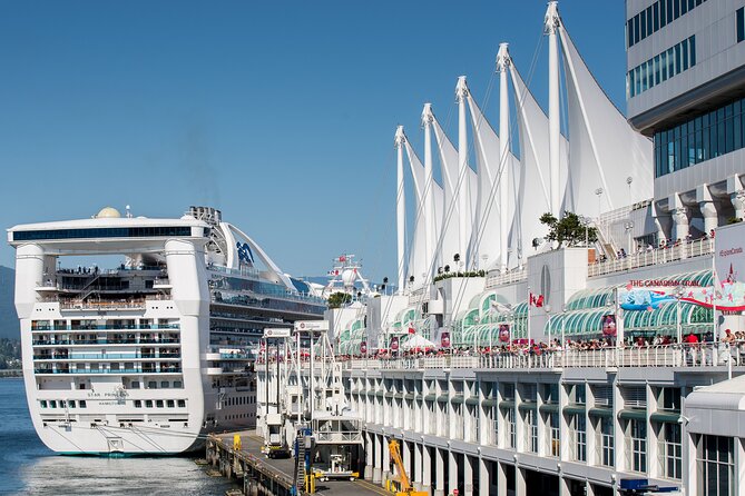 7 hours Private Vancouver Tour-from YVR Airport or Cruise Port - Canada Place and the Olympic relics: harbor views with meaning