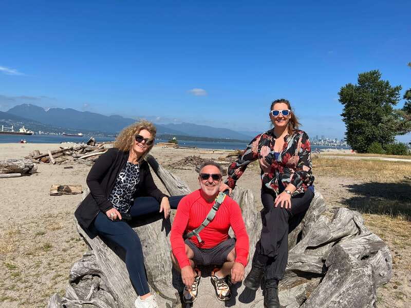 Bike and Hike Vancouver - Getting picked up, sized on the bike, and rolling out fast