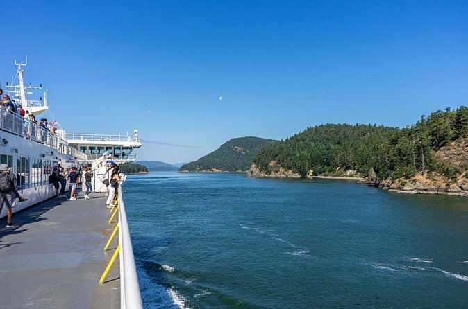 Butchart Gardens and Victoria Tour from Vancouver - Return ferry cruise and deck time: where the whale chance happens