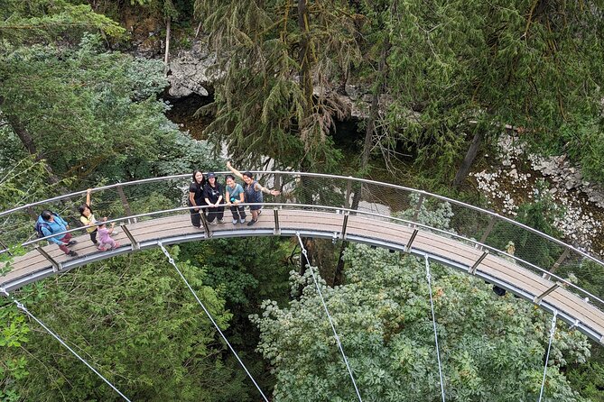Capilano Suspension Bridge Canyon Lights & 4 Top highlights - Lynn Canyon Park in 45 minutes: suspension bridge + rainforest trails