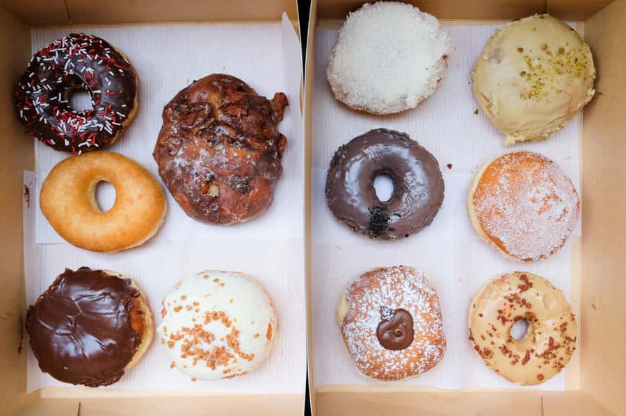 Downtown Vancouver Donut Adventure by Underground Donut Tour - Gastown finale at Lee’s Donuts and the Steam Clock moment