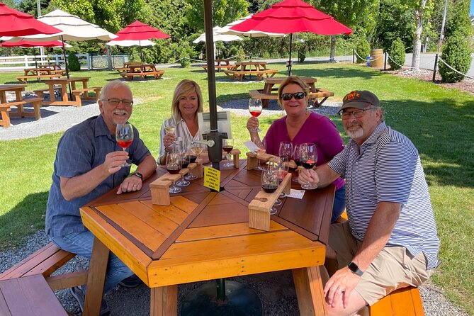 Elegance Unforgettable Tesla Wine Tour & Lunch - Stop 1: Chaberton Estate Winery in South Langley