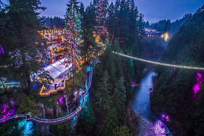 Explore Vancouver City & Capilano Suspension Bridge Canyon Lights - Key things I’d plan around