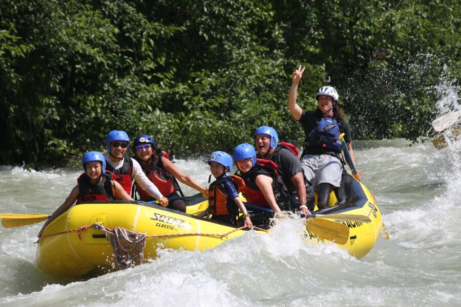 Family-Friendly Cheakamus Splash - Squamish First Nations History Plus the On-Raft Water Fight