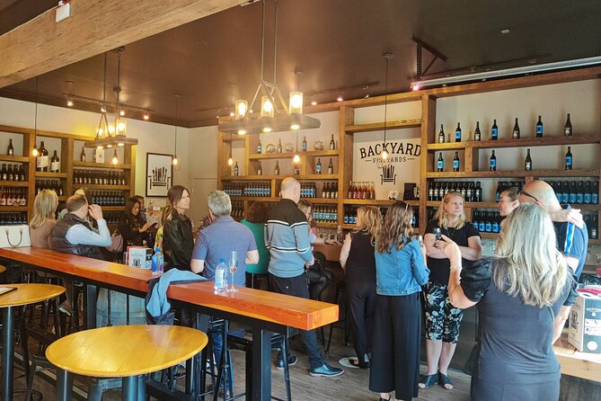 Fraser Valley & White Rock Premium Public Wine Tour - Township 7 Vineyards & Winery: your first tasting, set up for easy learning