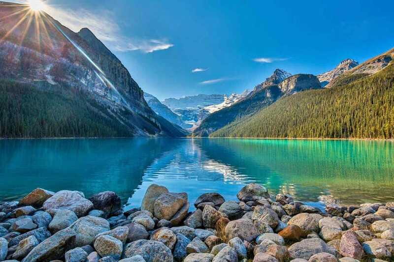 From Vancouver:4-Day Columbia Icefield & Banff National Park - Day 3: Sulphur Mountain Gondola, Lake Louise, and Moraine Lake’s Short Window
