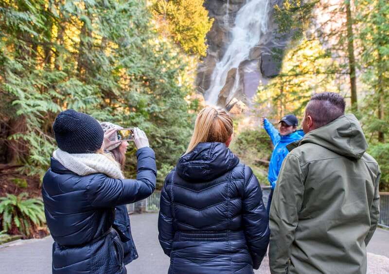 From Vancouver: Full-Day Whistler Tour - Winter route: Squamish Canyon and Mamquam Falls for icy photo moments