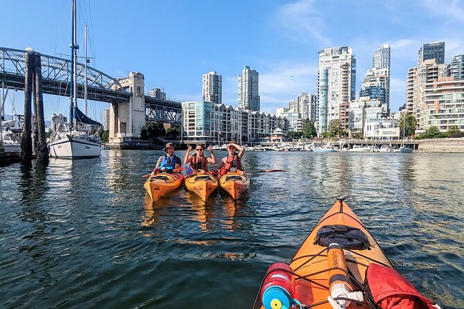 Granville Island Vancouver Kayak Tour with Coffee & Snacks (3hrs) - Granville Island: where the tour starts, ends, and explains the setting