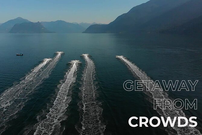 Ocean is Yours Seadoo Experience from Vancouver - The route feel: Granville Island to English Bay, then out into Howe Sound