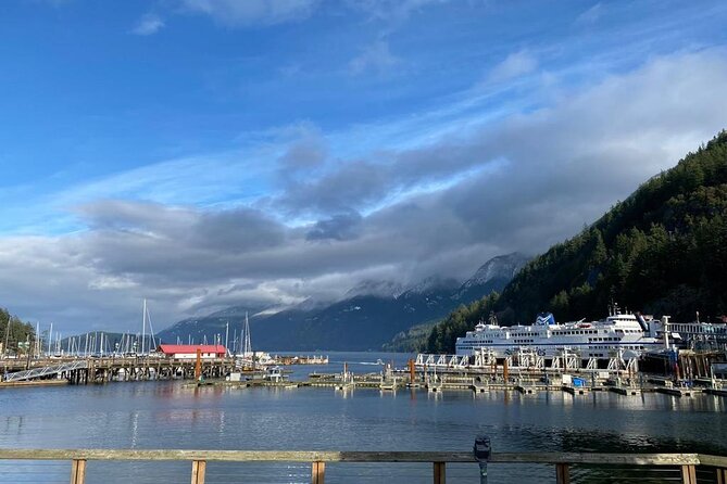 Private Guided Grand City Tour in Vancouver with your luggage - North Vancouver and the road north: Horseshoe Bay, Shipyards, and Steam Clock vibes
