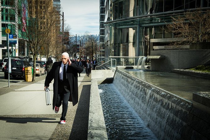 Private Vancouver Sightseeing Adventure: spy game Secret Mission - Stop 1: Vancouver Downtown and the first clue rounds