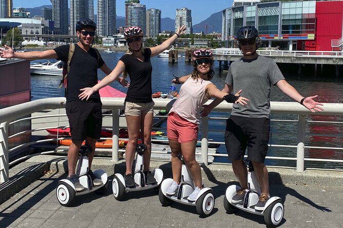 Small Group Segway tour to False Creek/English Bay - Kitsilano Beach Area: Sea Views and a Break From City Traffic