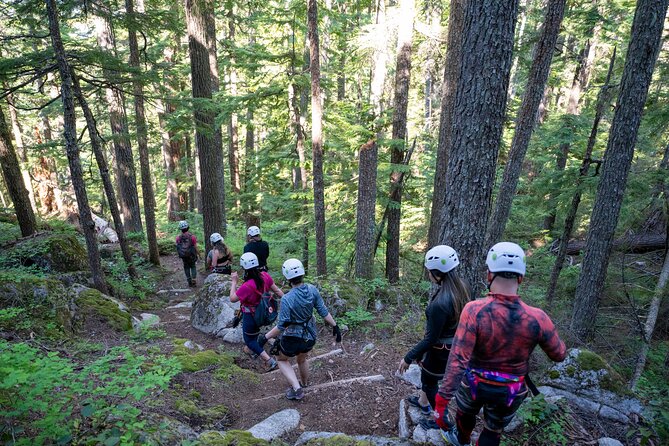 Squamish Via Ferrata Adventure - Harnessing Deck to Sea to Summit Trail: The “Warm-Up” Portion