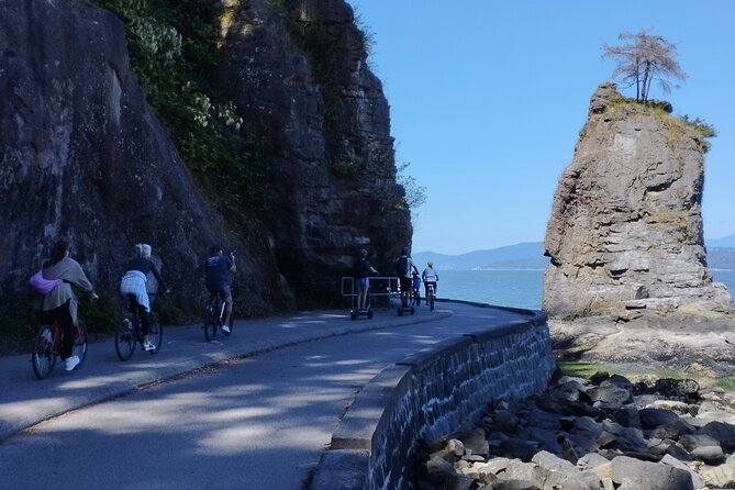 Stanley Park Bike Adventure with Lux Car Pick Up Affordable Easy - The quick logistics: SkyTrain start, mobile ticket, and gear included