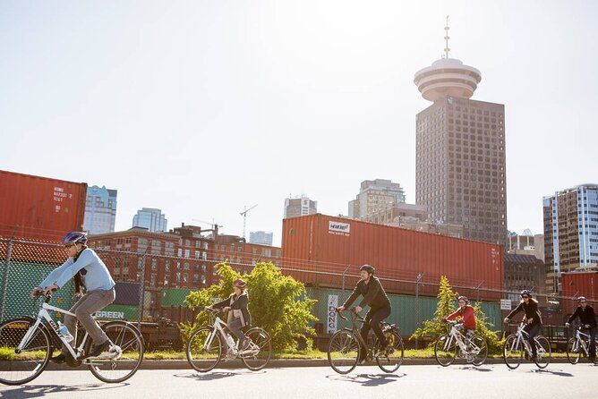Stanley Park & Vancouver City Highlights 4 Hour Bike Tour 2 in 1 - Downtown landmarks: Canada Place, the Marine Building, and the city-center vibe