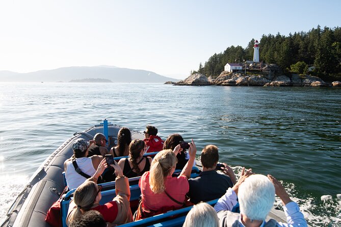 UNESCO Biosphere and Bowen Island Boat Tour with Island Visit - A fast half-day boat ride from Vancouver to Howe Sound