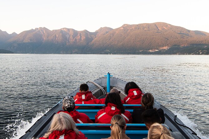 UNESCO Biosphere and Bowen Island Boat Tour with Island Visit - The False Creek to English Bay run: Stanley Park views and freighters