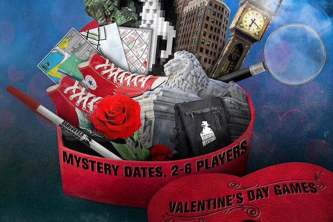 Valentines Day Games in Downtown Vancouver - Difficulty level: clever clues with a real-world challenge
