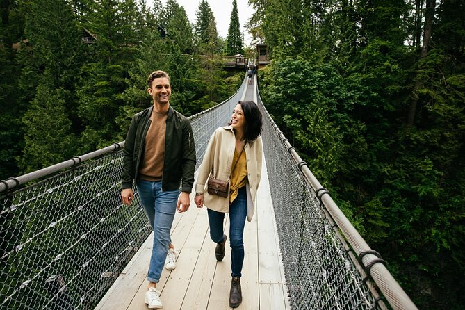 Vancouver and Capilano Suspension Bridge, a Soft Adventure Tour - Gastown and Canada Place: Steam Clock photos and a smooth finish