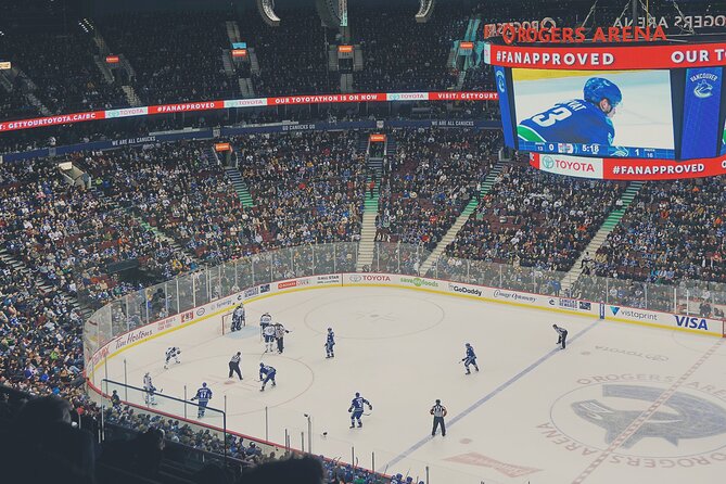 Vancouver Canucks Ice Hockey Game Ticket at Rogers Arena - Inside Rogers Arena: Fan Activities, Food, and the Game-Day Flow