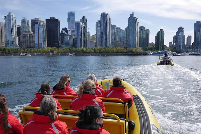 Vancouver City and Harbour Waterfront Sightseeing Boat Tour - Fast Zodiac Views: Burrard Inlet to Downtown in 90 Minutes