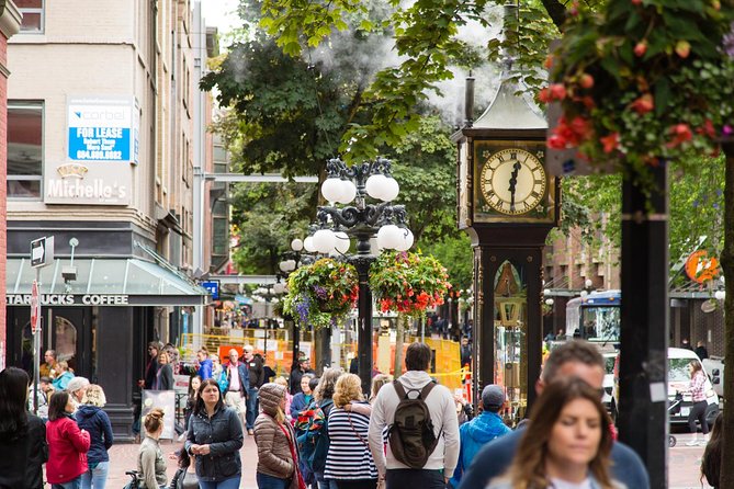 Vancouver City Sightseeing Tour: Granville Island & Stanley Park - Gastown: start with the National Historic Site feeling