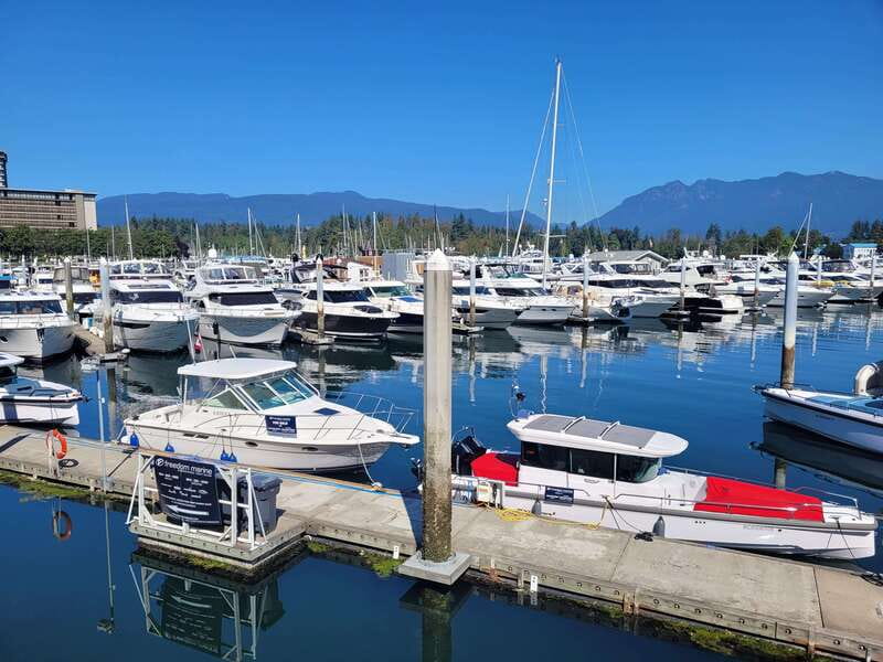 Vancouver City Tour: The Only Full Small-Group Car Tour - English Bay to Coal Harbour: Inukshuk Monument, coastal views, and an easy flow