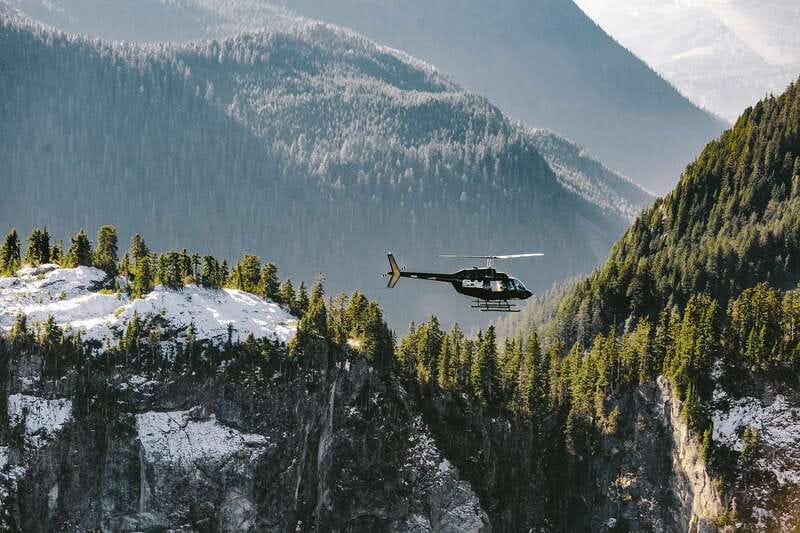 Vancouver: Coastal Mountain Landing Helicopter Tour - The First Flight Leg: River, Farms, Golf Courses, and Pitt Lake