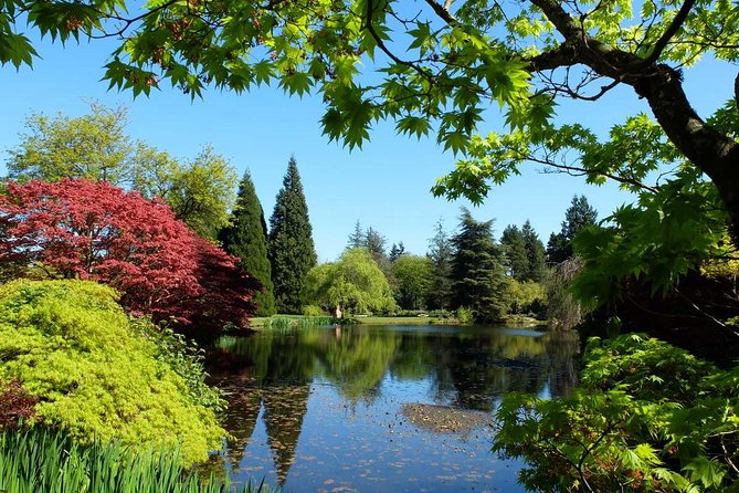 Vancouver Day Tour | Visit The Most Unique Places! Private - Stanley Park icons: totem poles, lighthouse, Hollow Tree, and Prospect Point
