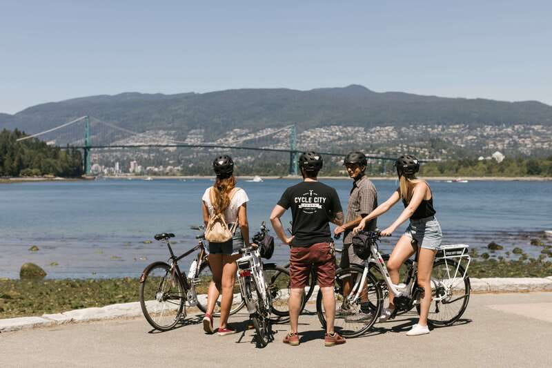 Vancouver: Guided Bike Tour - Getting Started at 648 Hornby Street: Bike Shop to Helmets On