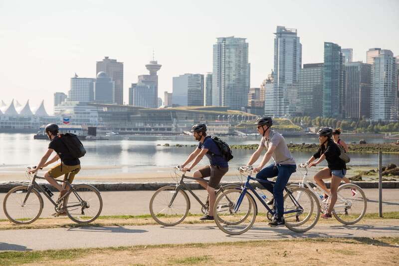 Vancouver: Guided Bike Tour - English Bay to Granville Island: Beach Views and a Market Lunch Break