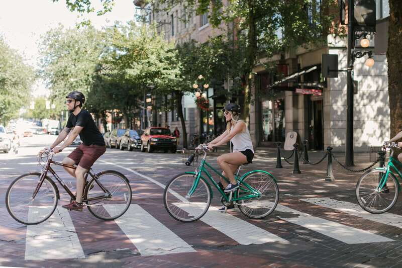 Vancouver: Half-Day City Highlights E-Bike Tour Age 16+ - False Creek waterfront: Yaletown and Olympic Village in one smooth segment