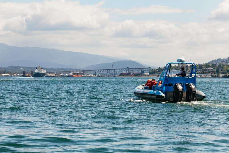 Vancouver: Indian Arm and Granite Falls Zodiac Boat Tour - Meeting at Granville Island: Gear Up and Stay Dry(er)