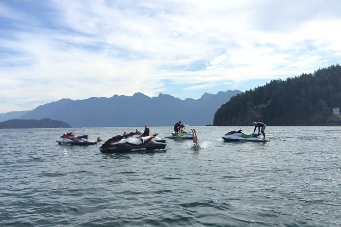 Vancouver Jet Ski Rental from Granville Island - Island Stops for Swimming, Eating, and Quick Breaks