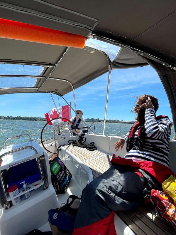 Vancouver: Mosquito Creek and English Bay Sailboat Cruise - Stepping aboard a 2011 50-foot Jeanneau (and why it matters)