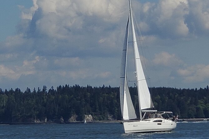 Vancouver Sailing Experience on a 50 foot Sailboat - Setting off from North Vancouver on a proper sailing boat