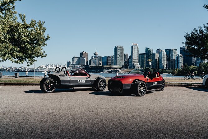 Vancouver Signature Highlights Open Air Roadster Tour - Getting Set Up at 200 Burrard St and Driving with Confidence