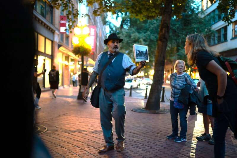 Vancouver: The Forbidden Vancouver Tour - Finding Your Guide at Gastown’s Water Street Corner