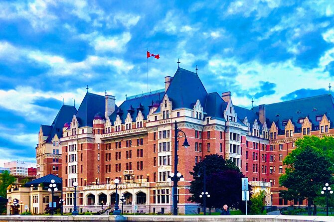 Vancouver to Victoria day tour Private - Mile Zero and the Inner Harbour: icons, stroll time, and the Empress zone