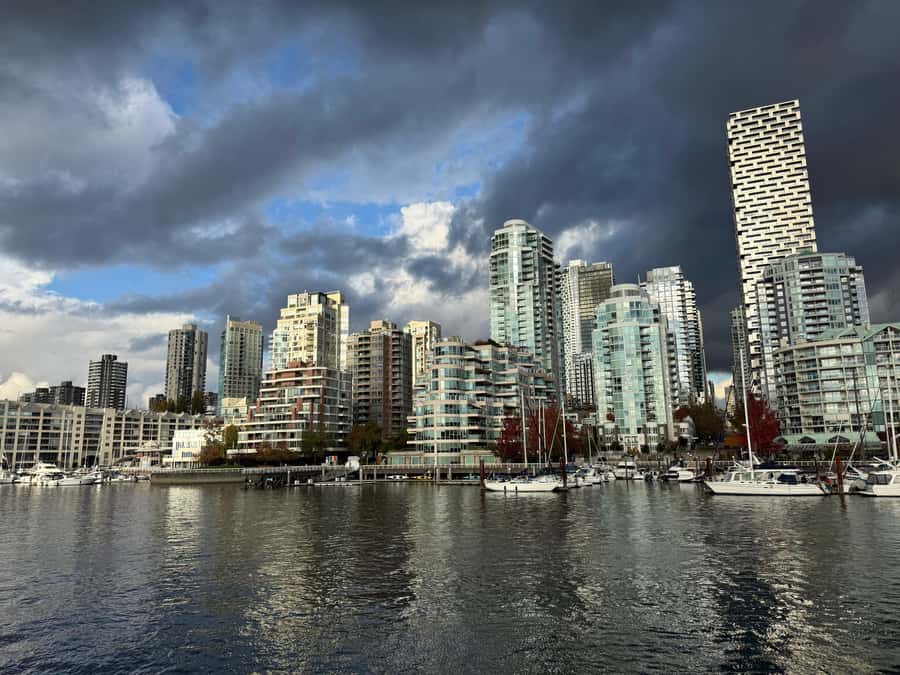 Vancouver Tour/Car/Grandville Island/Queen Elizabeth/China T - Entering Vancouver Fast: Burrard SkyTrain to a VIP Car Ride