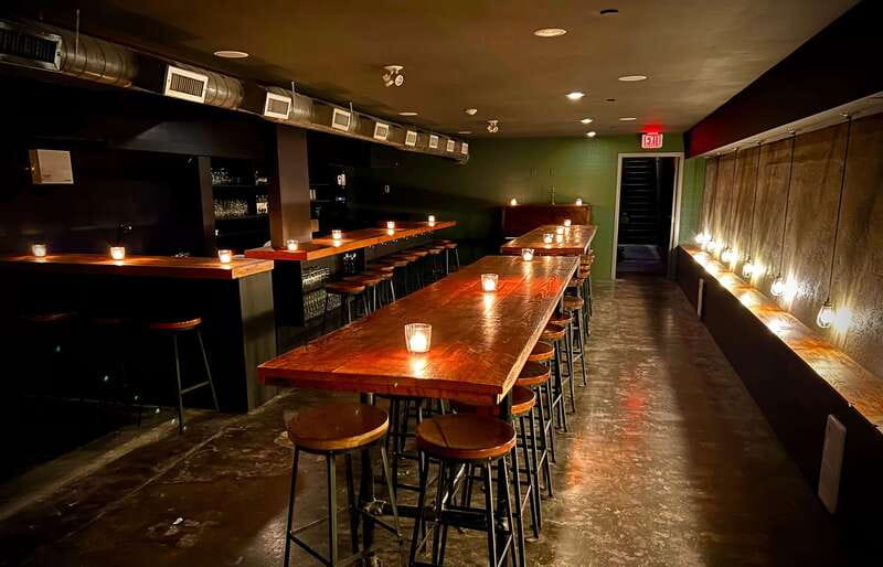 Vancouver: Underground Comedy Club Entry Ticket - Where It Is: The Restaurant Entrance and the Downstairs Club