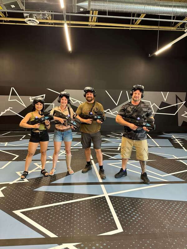 Vancouver: Virtual Reality by Zero Latency - Outbreak - Outbreak mode: zombies vs robots and how you’ll spend your 30 minutes