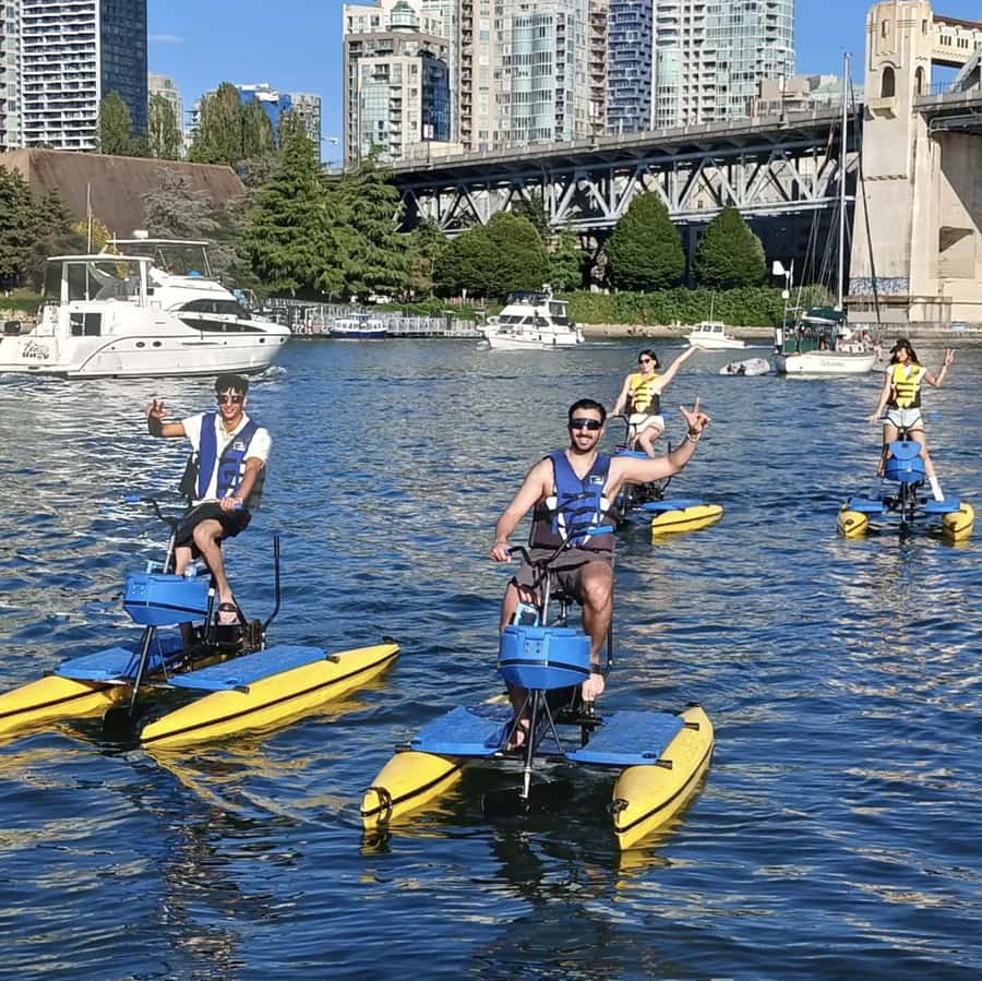 Vancouver: Water Bike Rental in False Creek - Gear Setup: Life Jacket Fit, Phone Safety, and Storage