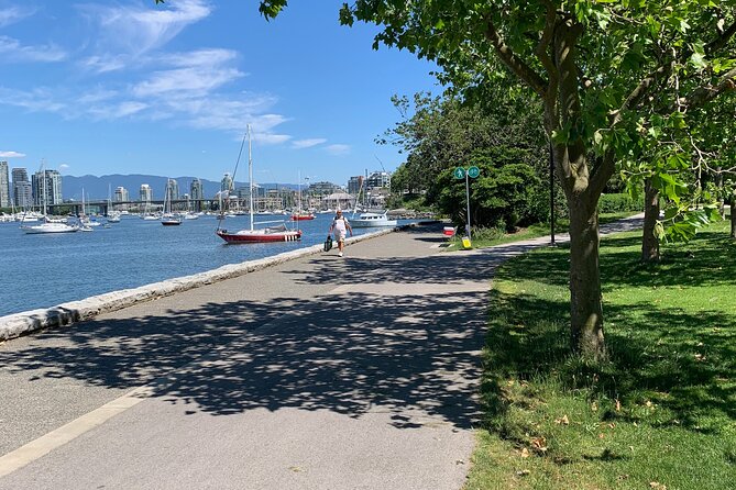 Vancouver Waterfront Guided Bike / Ebike Tour - Guide Adrian and the private-group advantage