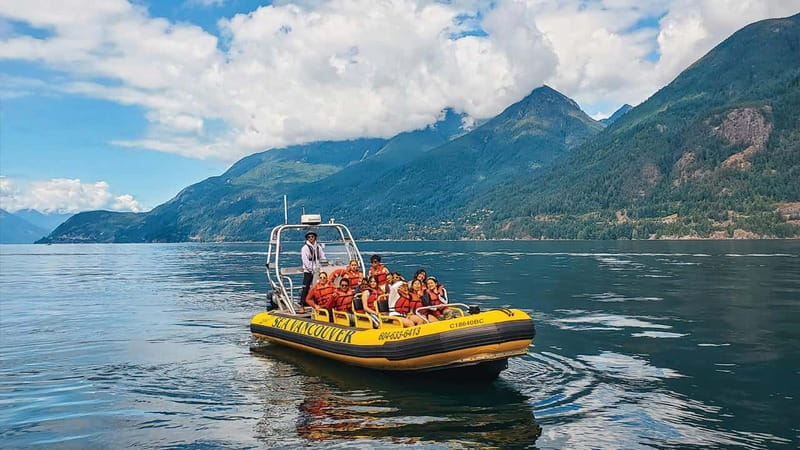 Vancouver: Waterfront Sightseeing Tour - City and Waterfall - West Vancouver views and the Lions Gate Bridge angle