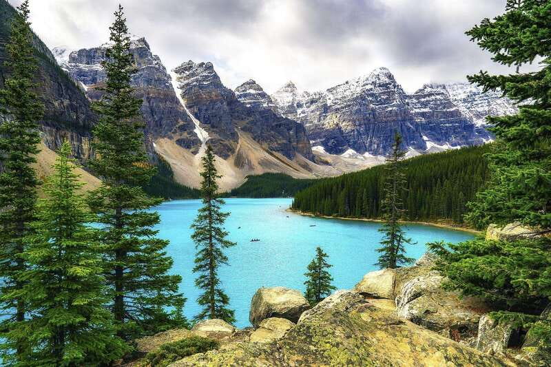 Western Canada Self-Driving Audio Guide English and German - Rocky Mountains payoff: Icefields Parkway, Banff, Jasper, and Lake Louise