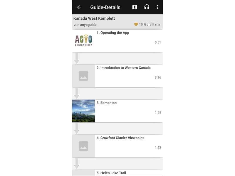 Western Canada Self-Driving Audio Guide English and German - The one email you should not miss: getting the guide onto your phone
