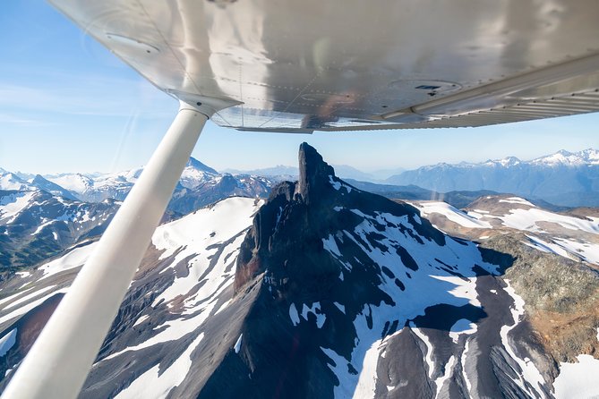 Whistler Backcountry Flightseeing Tour - Black Tusk fly-by: your instant landmark from the air