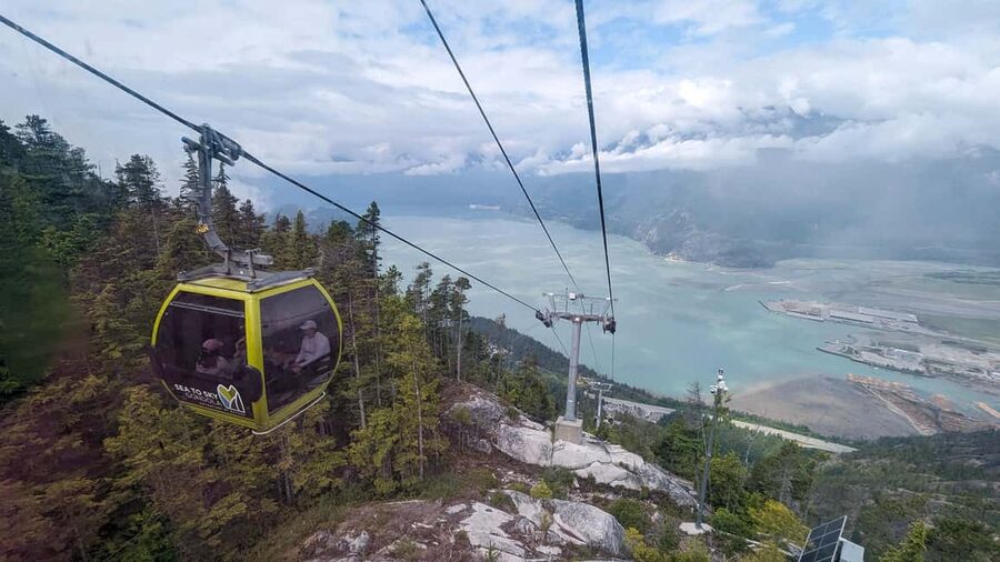 Whistler, Sea to Sky Gondola, Shannon Fall & Green Lake Tour - Pickup to Porteau Cove: Salt Air and Oceanfront Calm